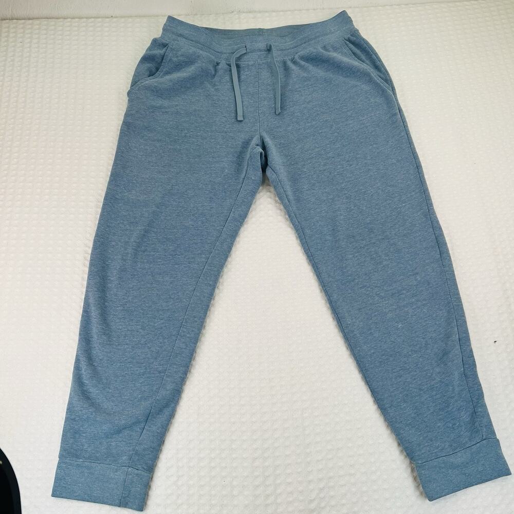 Tek Gear Sweatpants Men's Large Athleisure Lounge Gymwear Workout Blue